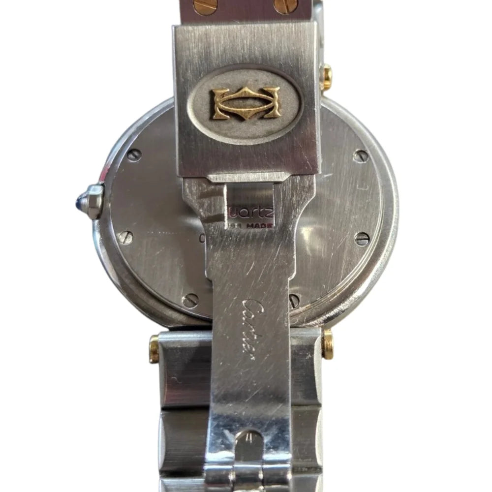 Montre CARTIER "Santos Vendôme" en or jaune et acier
