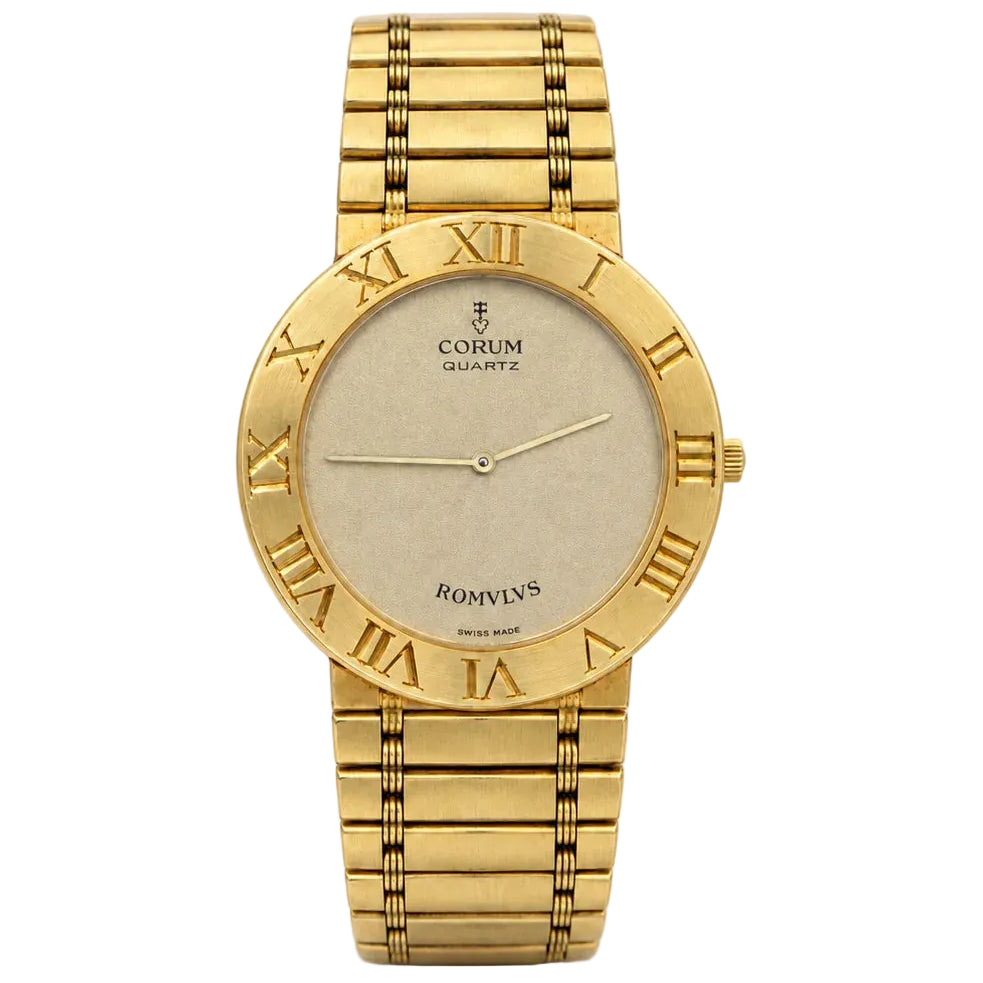 Montre CORUM Romvlvs en or jaune