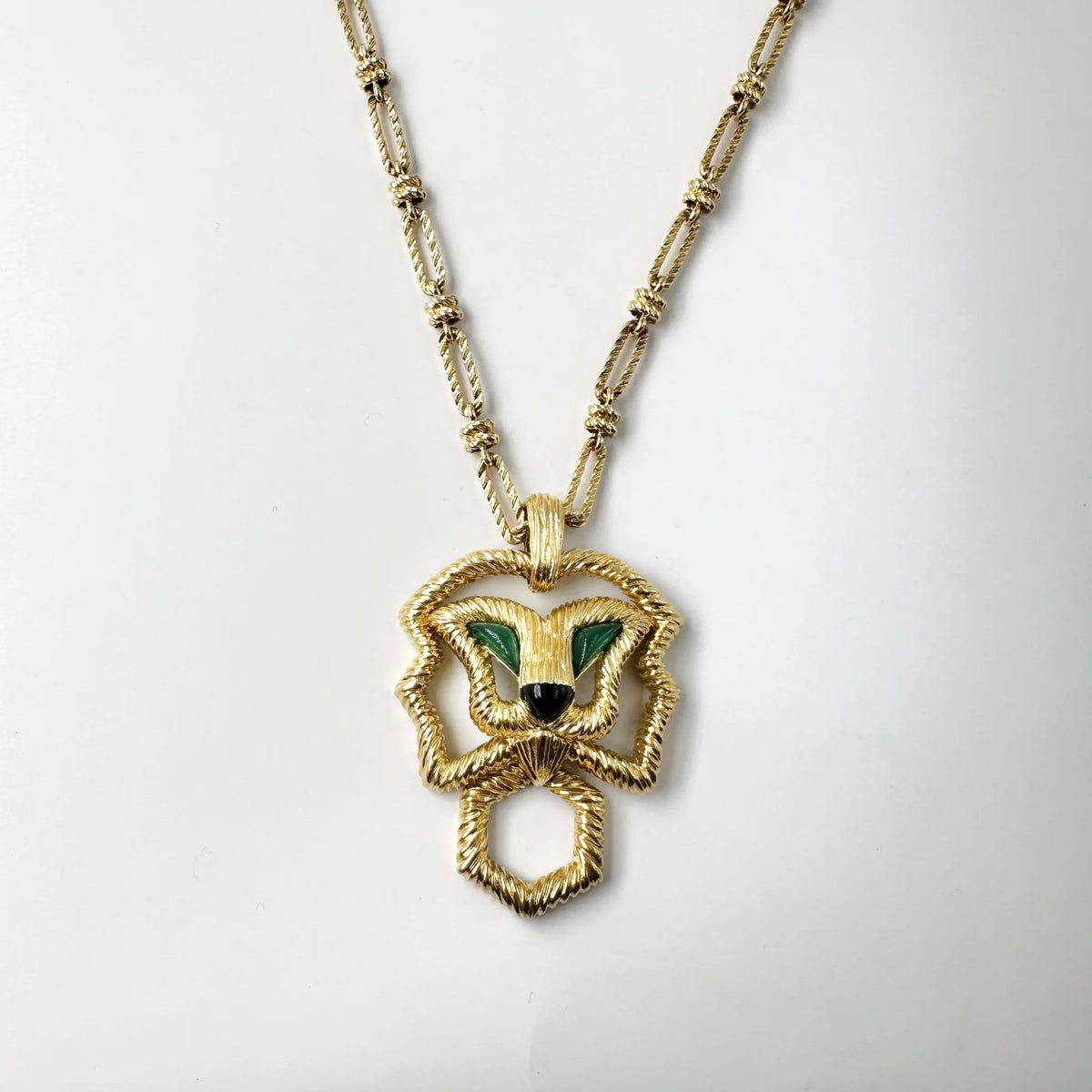 Collier pendentif FRED en or jaune