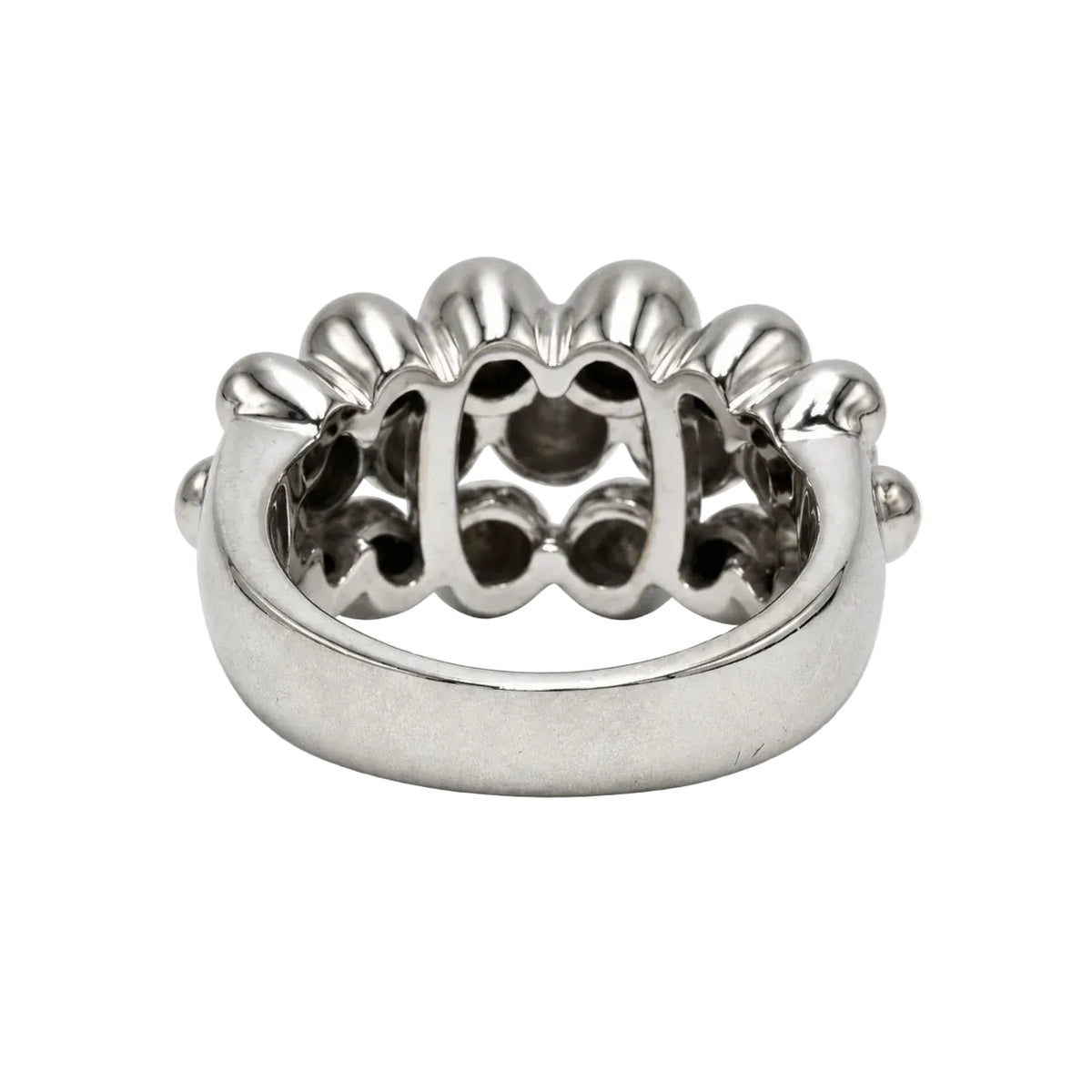 Bague BOUCHERON "Grains de raisin" en or blanc