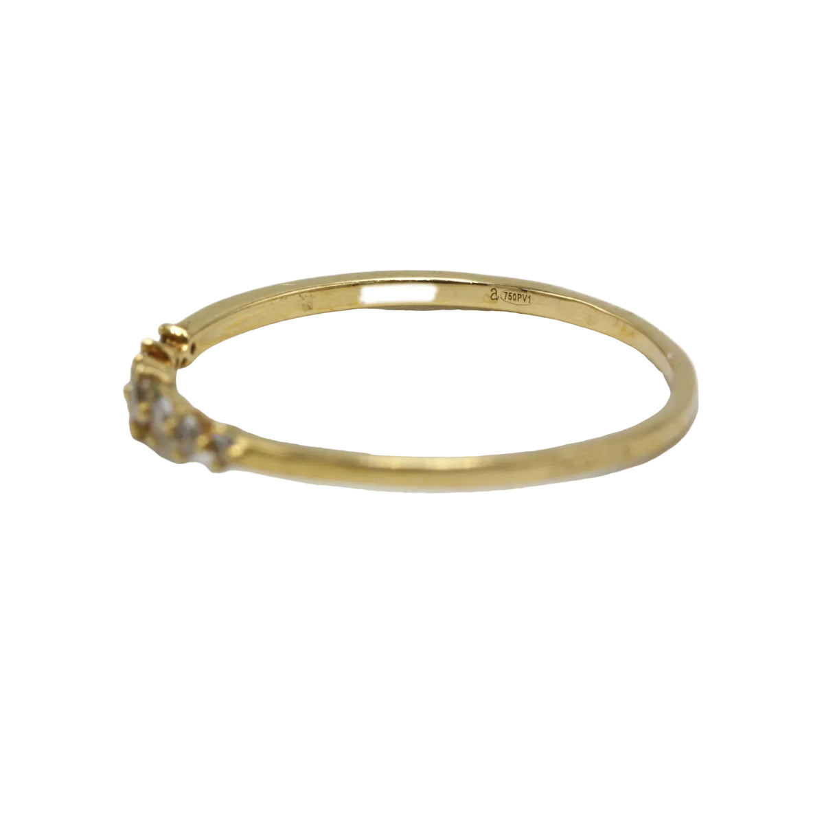 Bague Alliance ARISTOCRAZY "Les Délicieux" en or jaune et diamants