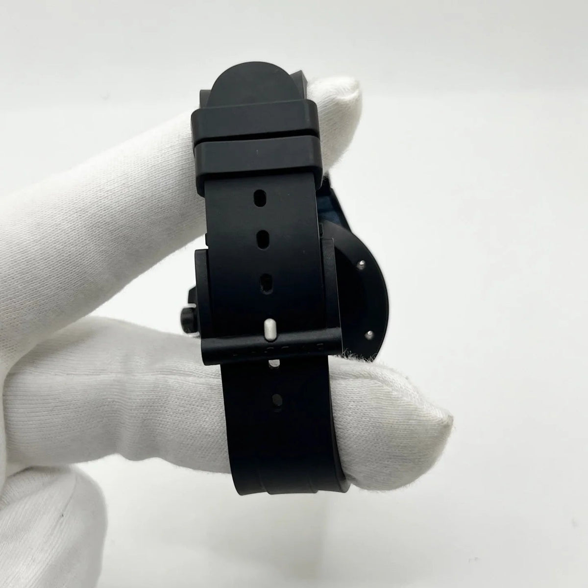 Montre BULGARI "Diagono Magnesium" en caoutchouc