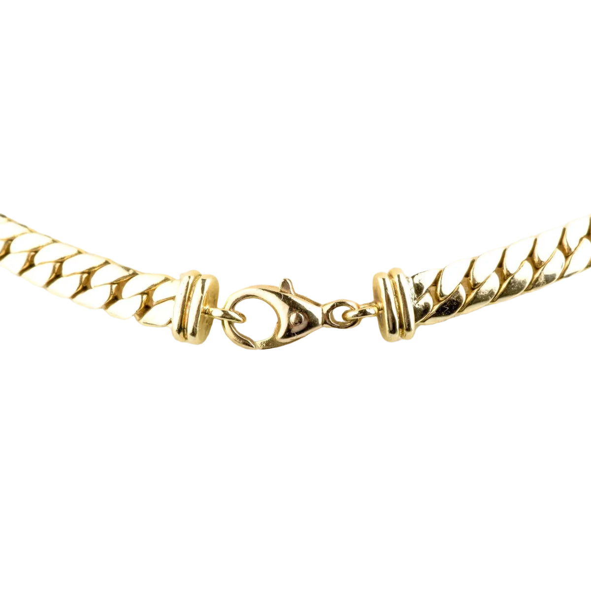 Collier Maille en or jaune et diamants