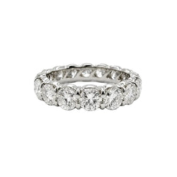 Bague Alliance en or blanc et diamants