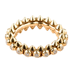 Bague CARTIER "Clash" en or rose et diamants