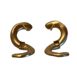 Boucles d'oreilles Puces en or rose