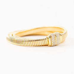 Bracelet Tubogas en or jaune 18 carats