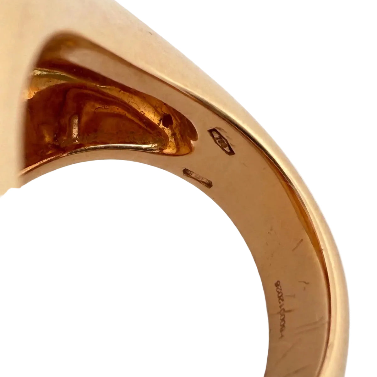 Bague Cocktail POMELLATO "Victoria Jet" en or jaune, jaiset diamant