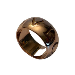 Bague Bandeau BULGARI "Monologo" en or rose