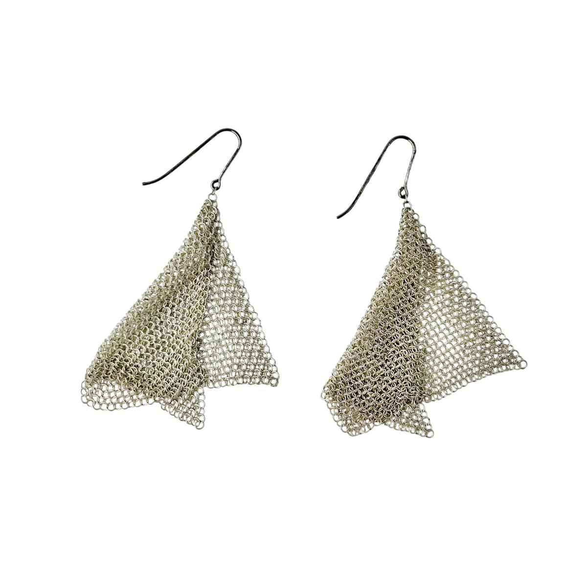 Boucles d'oreilles TIFFANY & CO. par ELSA PERETTI Mesh en argent