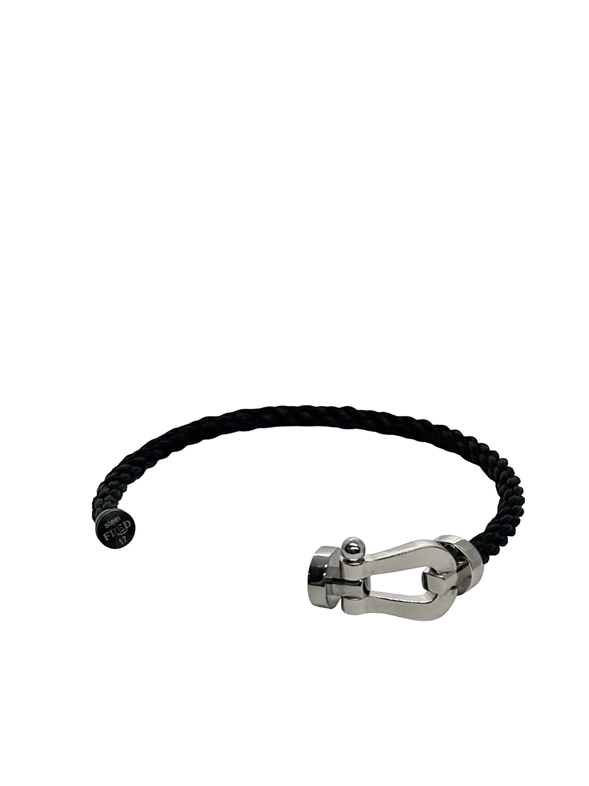 Bracelet FRED "Force 10" GM en or blanc