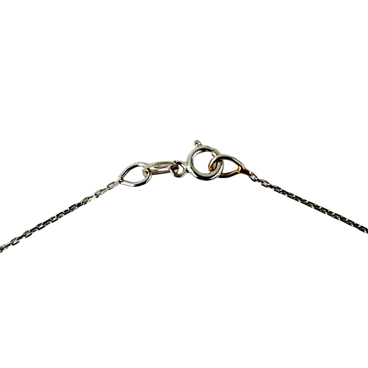 Collier Pendentif Étoile en or blanc et diamants