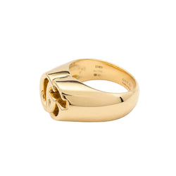 Bague Chevalière GUCCI en or jaune