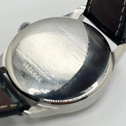 Montre ETERNA "Calatrava" en acier inoxydable et cuir