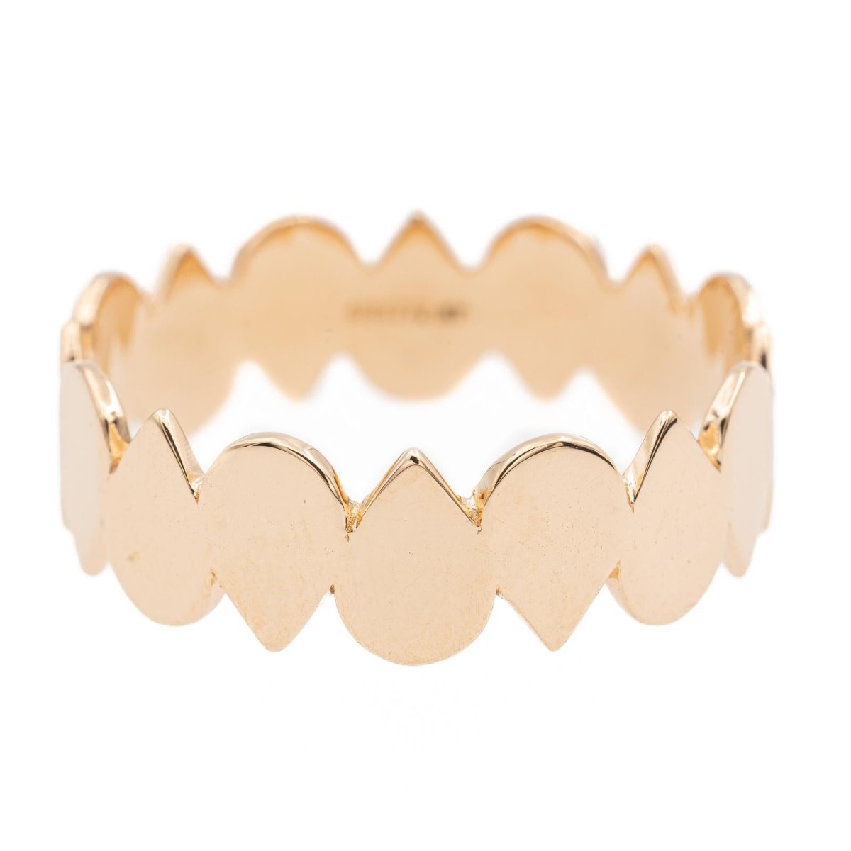 Ginette NY bague Be Mine Bliss Eternity Band Or rose - Castafiore