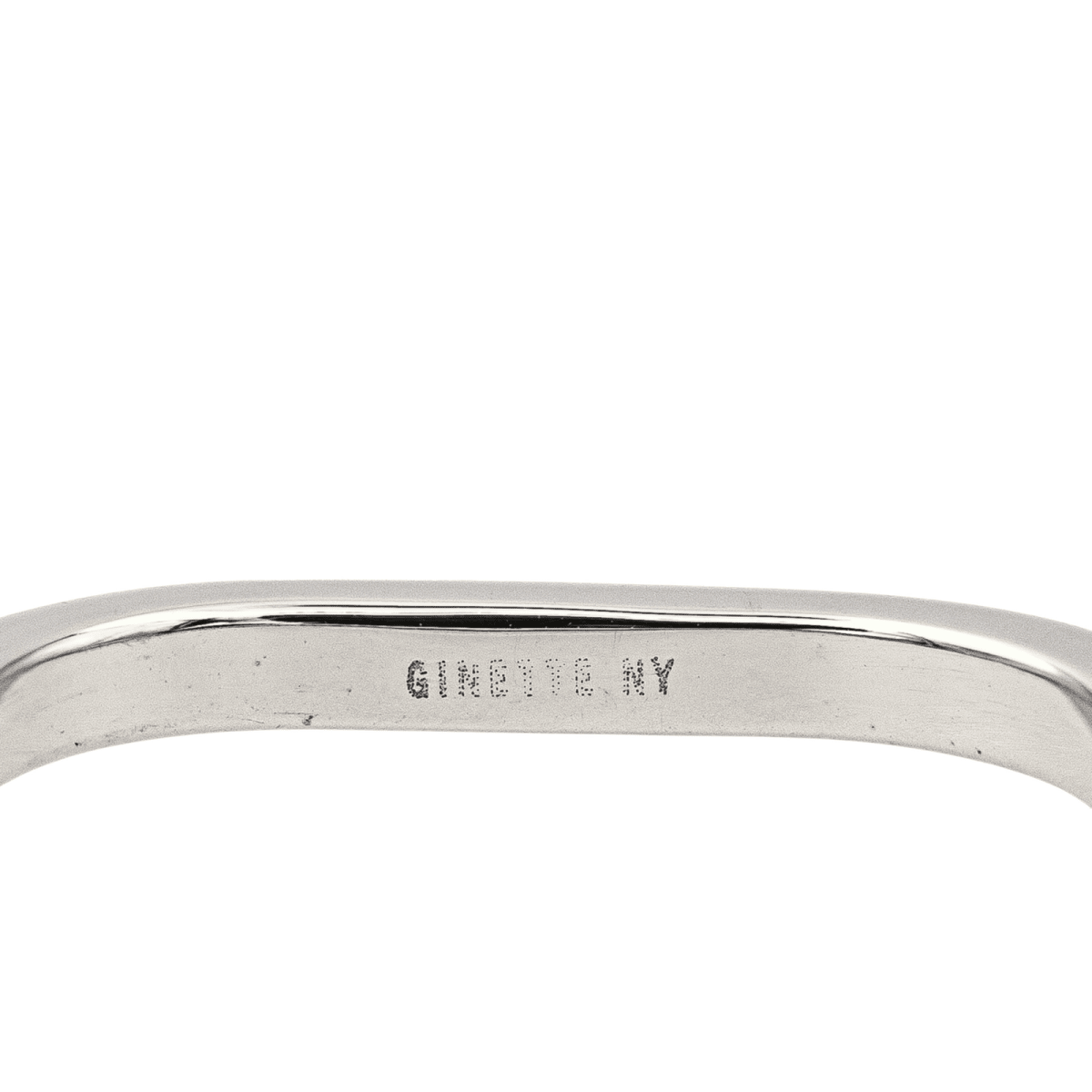 Ginette NY Bague Or blanc - Castafiore