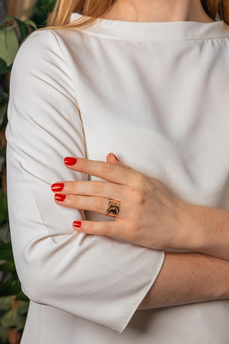 Ginette NY Bague Or rose - Castafiore