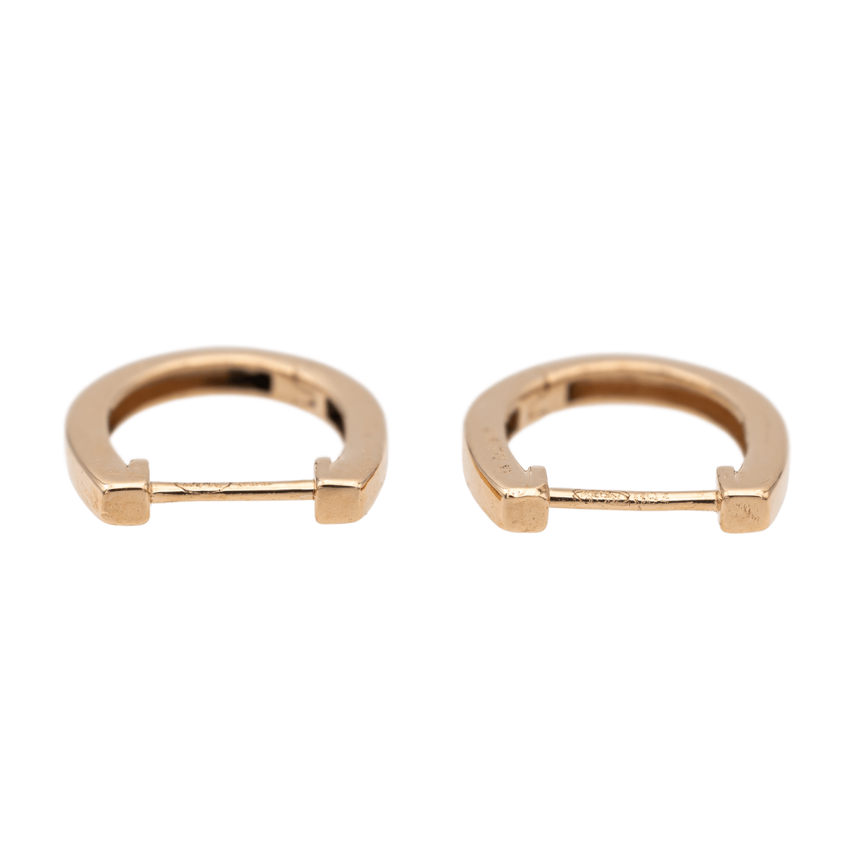Ginette NY Boucles d'oreilles Créoles Hoop Or rose - Castafiore