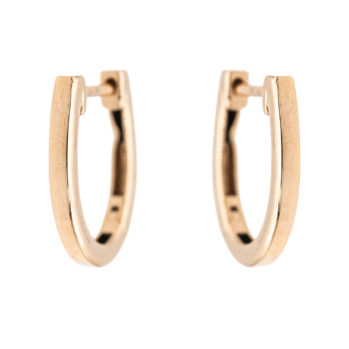 Ginette NY Boucles d'oreilles Créoles Hoop Or rose - Castafiore