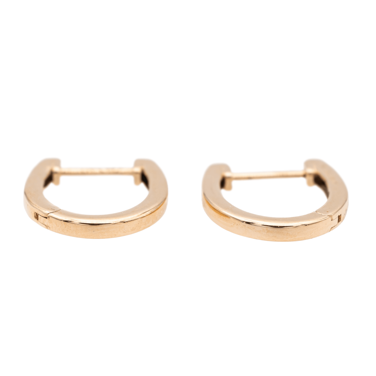 Ginette NY Boucles d'oreilles Créoles Hoop Or rose - Castafiore