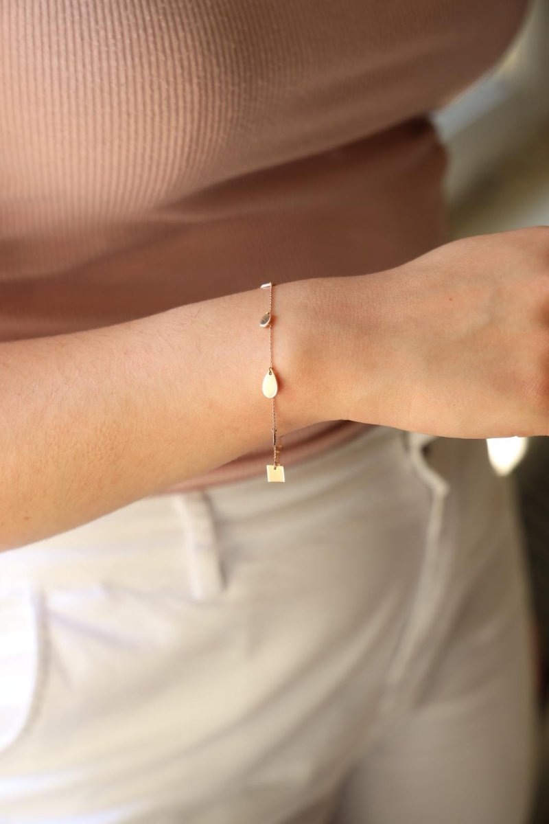 Ginette NY Bracelet Bliss Or rose - Castafiore