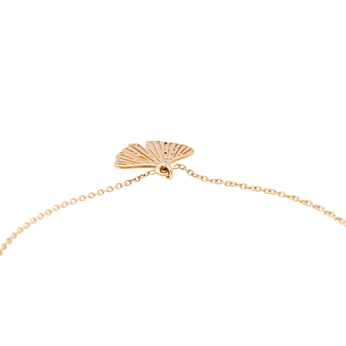 Ginette NY Bracelet Gingko Or rose - Castafiore