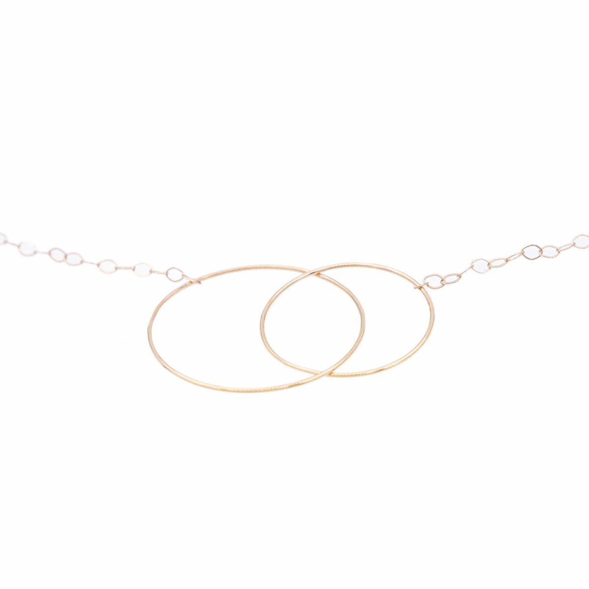 Ginette NY Collier cercle Fusion Necklace Or jaune - Castafiore