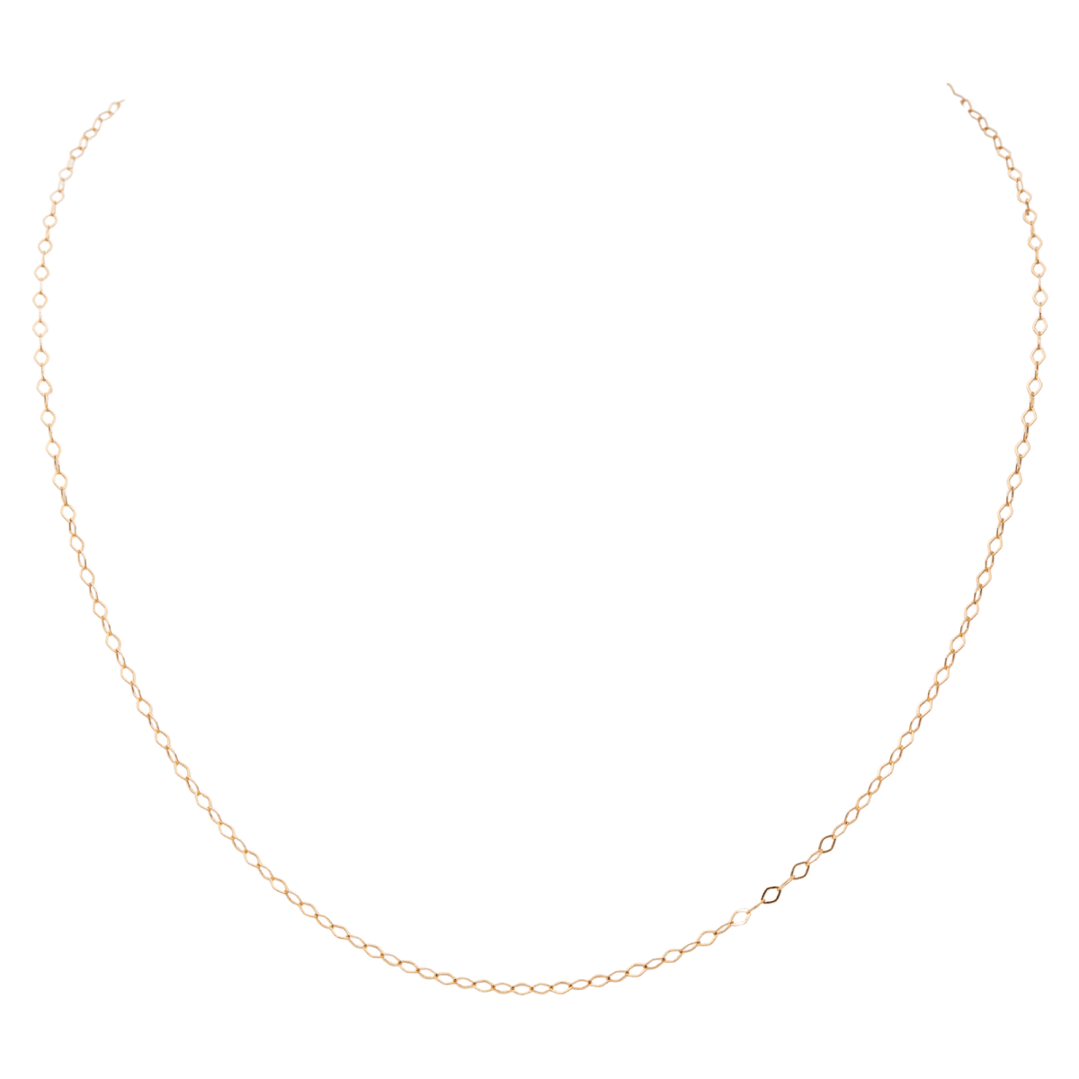 Ginette NY Collier Chaîne Or rose - Castafiore