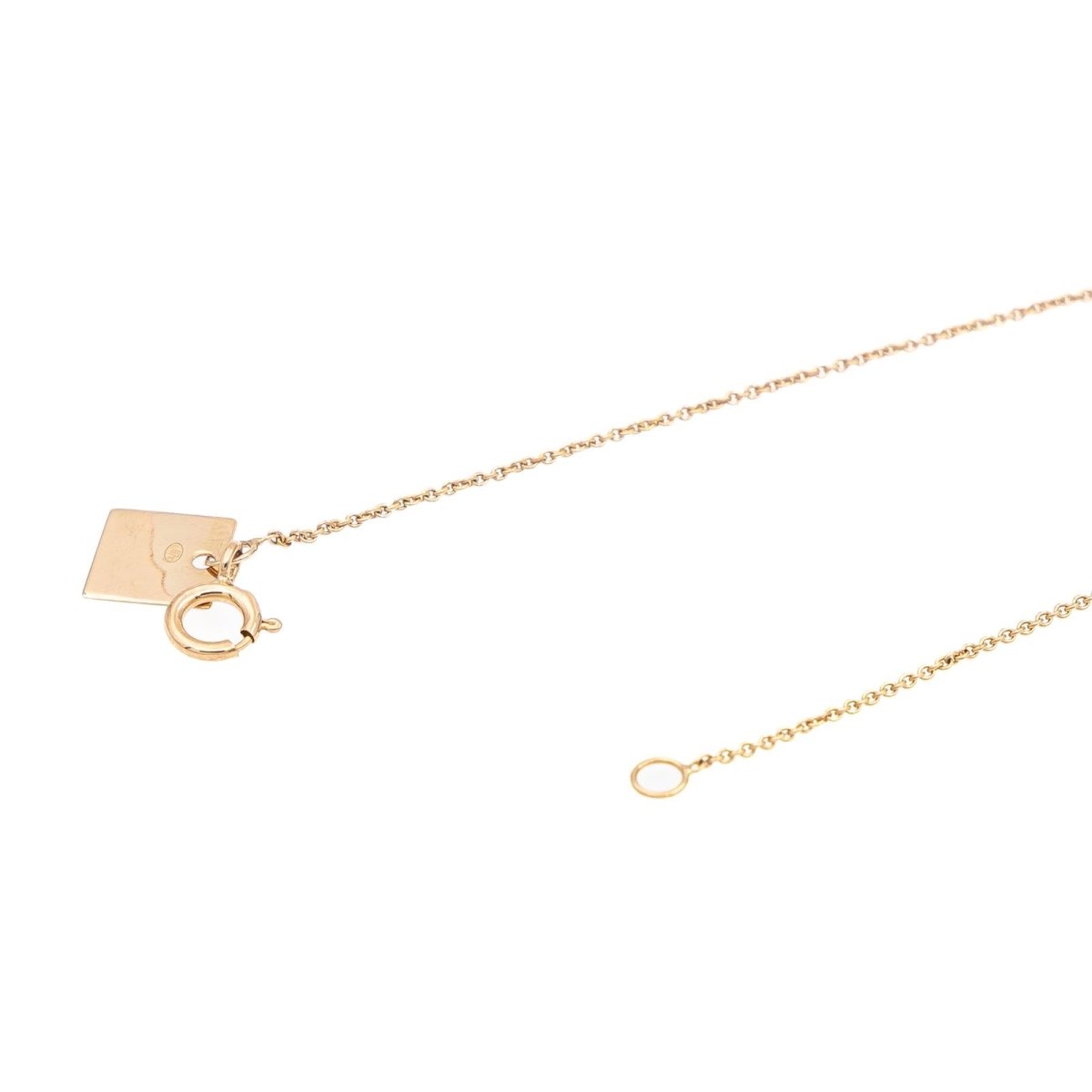 Ginette NY Collier Donut On Chain Or rose - Castafiore