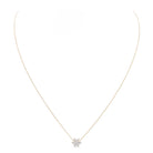 GINETTE NY Collier Etoile "Diamond Star Necklace" Or rose Diamant - Castafiore