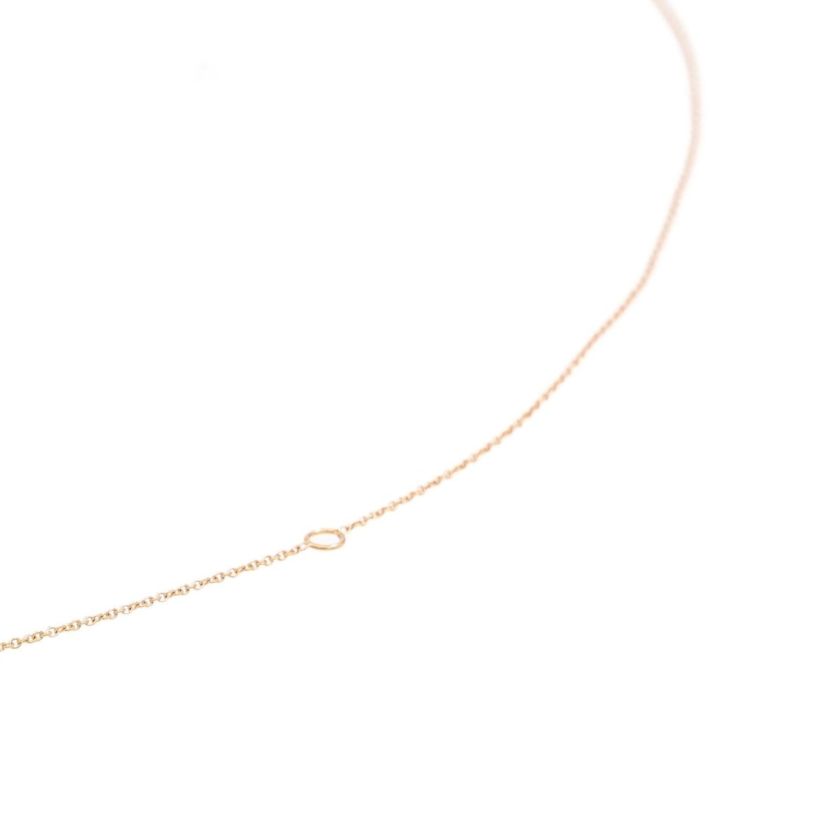 Ginette NY Collier Mini Donut On Chain Or rose - Castafiore