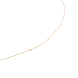 Ginette NY Collier Mini Donut On Chain Or rose - Castafiore