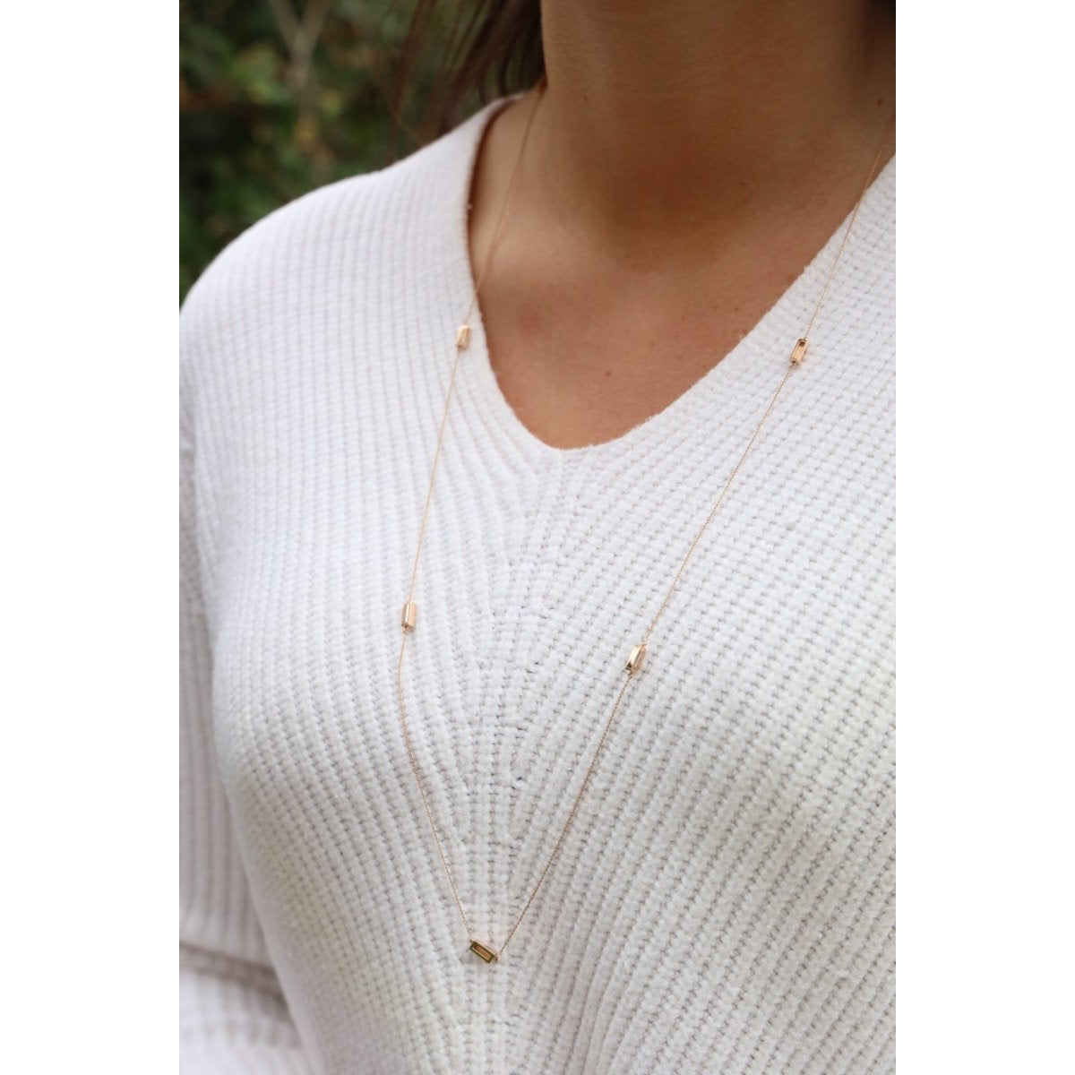 Ginette NY Collier Sautoir Or rose - Castafiore