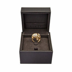 Gucci High Jewellery Quartz Gold Ring - Castafiore
