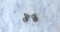 Guillemin & Soulaine Boucles d'Oreilles Fleur Diamants - Castafiore