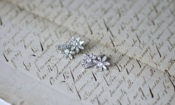 Guillemin & Soulaine pour Fred Boucles d'Oreilles Fleur Diamants - Castafiore