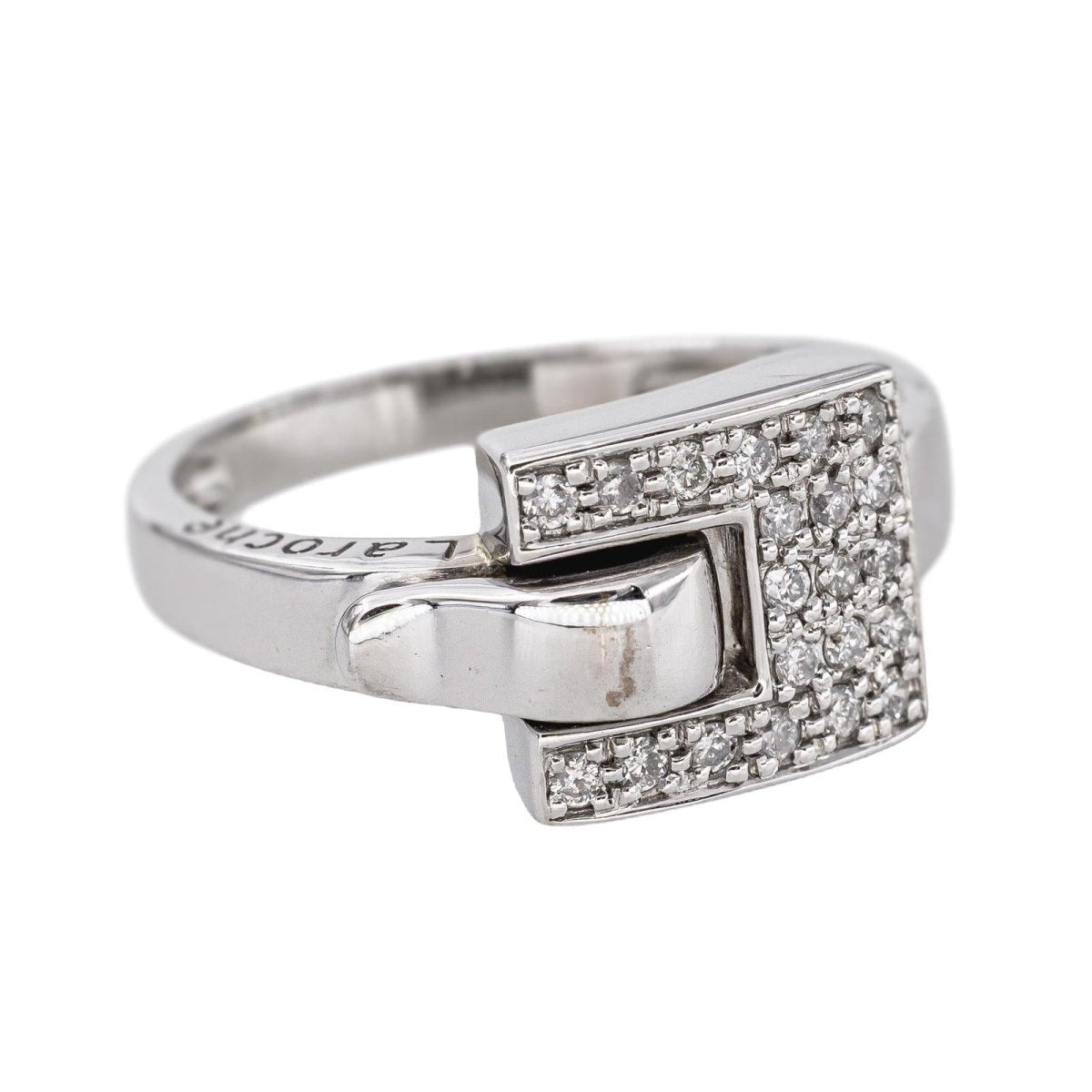 Guy Laroche Bague Or blanc Diamant - Castafiore