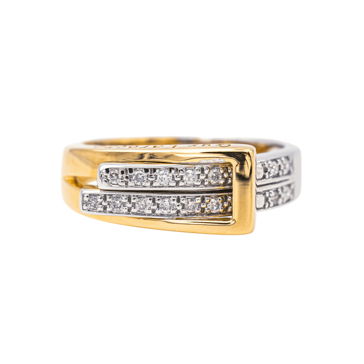 Guy Laroche Bague Or jaune Diamant - Castafiore