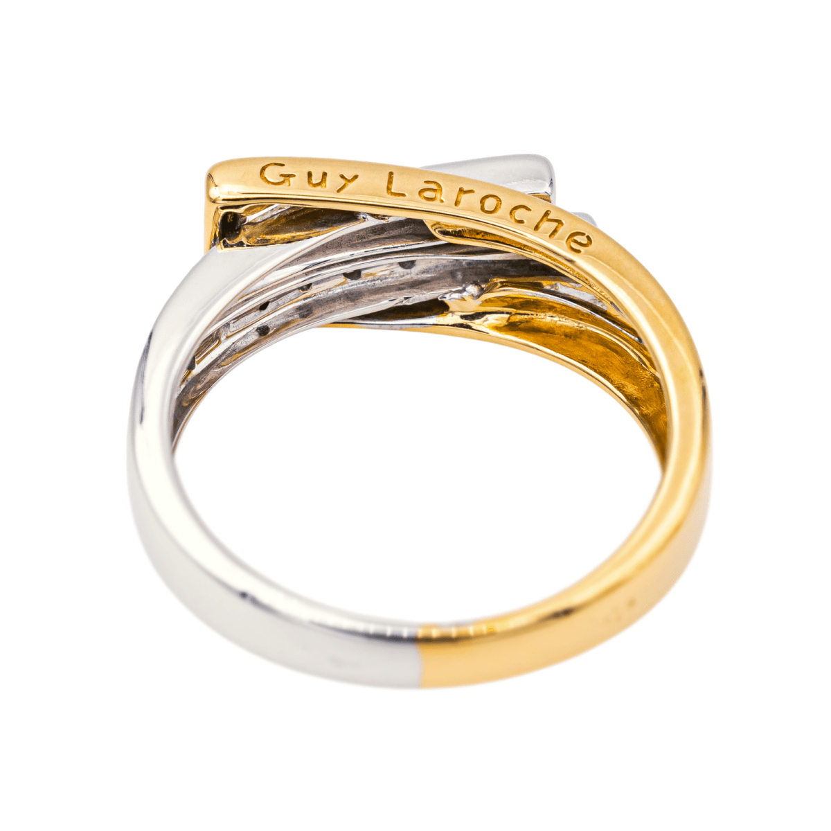 Guy Laroche Bague Or jaune Diamant - Castafiore