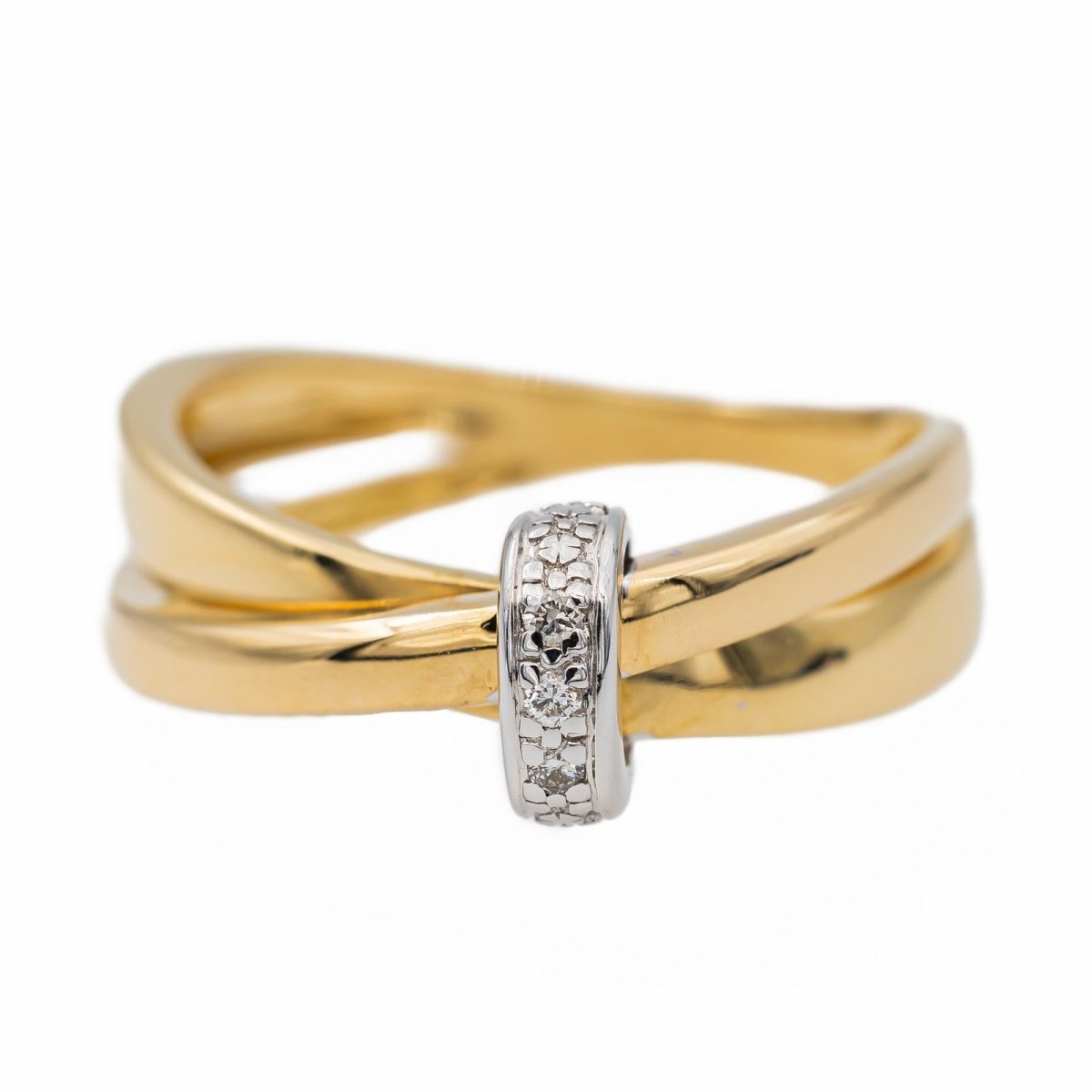 Guy Laroche Bague Or jaune Diamant - Castafiore