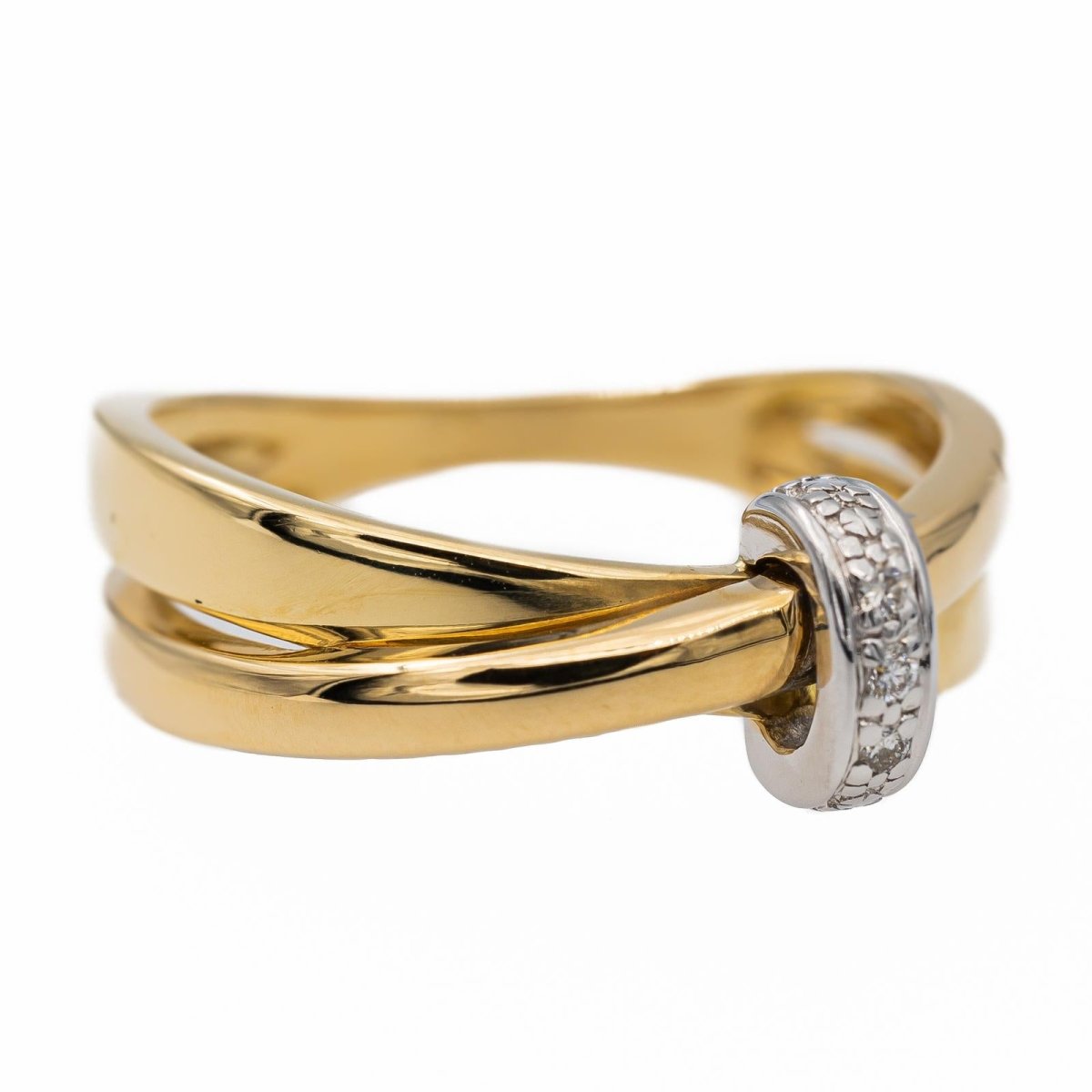 Guy Laroche Bague Or jaune Diamant - Castafiore