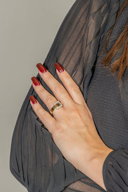 Guy Laroche Bague Or jaune Diamant - Castafiore