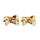 Guy Laroche Boucles d'oreilles Demi créoles Or blanc - Castafiore