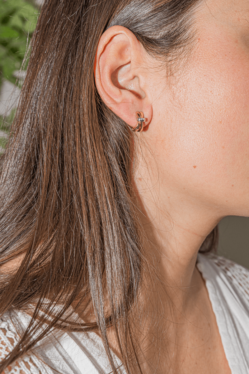 Guy Laroche Boucles d'oreilles Or jaune - Castafiore