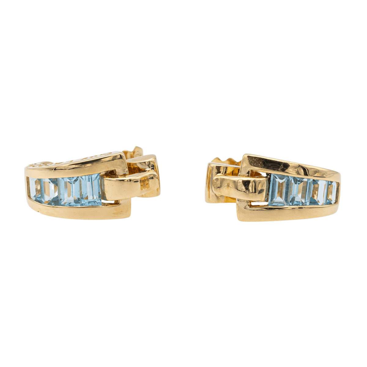 Guy Laroche Boucles d'oreilles Or jaune Topaze - Castafiore