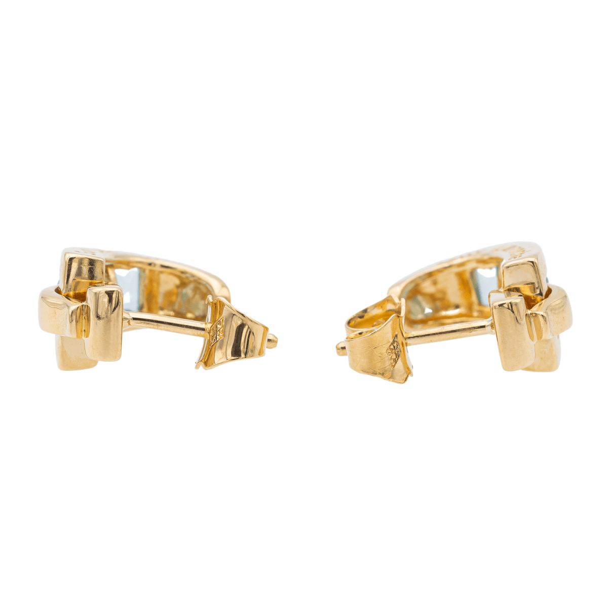 Guy Laroche Boucles d'oreilles Or jaune Topaze - Castafiore
