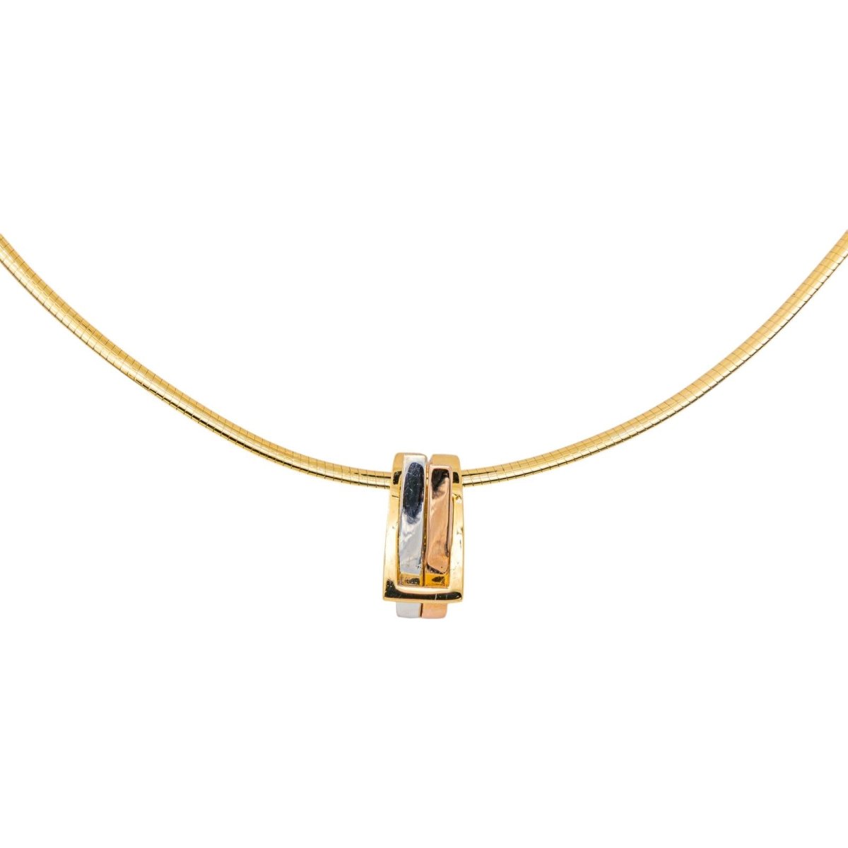 Guy Laroche Collier Maille oméga Or jaune - Castafiore