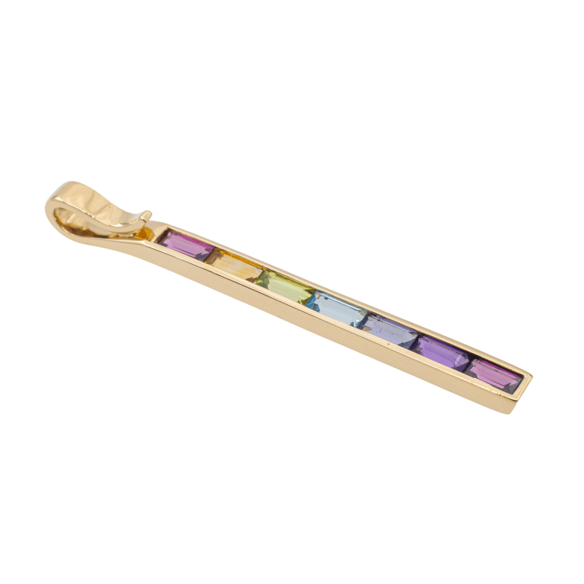 Guy Laroche Pendentif Or jaune Grenat - Castafiore