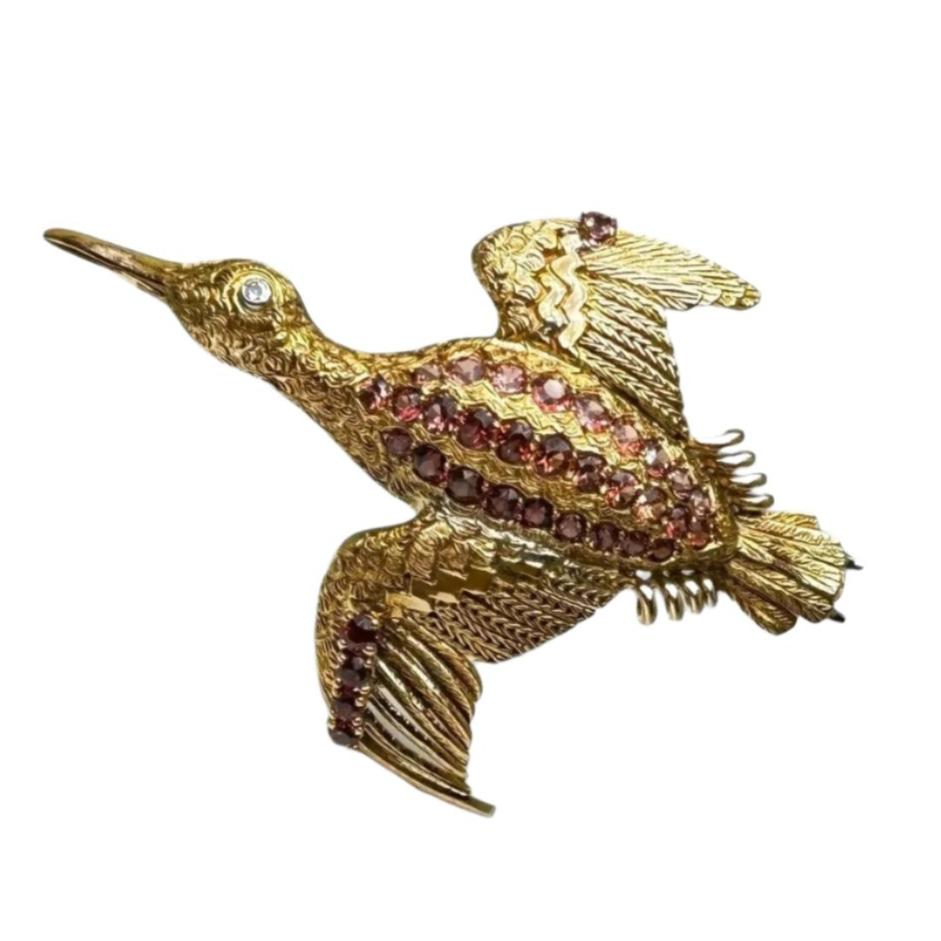 HERMÈS Broche oiseaux - Castafiore