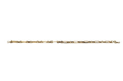 Bracelet maille Figaro